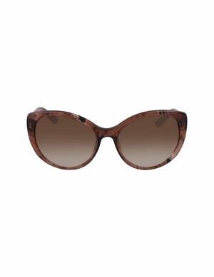 Taille moyenne Anne Klein Cat-Eye Sunglasses   | KXH-3565855